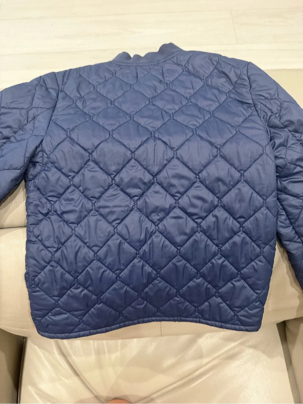 Polo by Ralph Lauren Navy Quilted Puffer Jacket with Red Pony